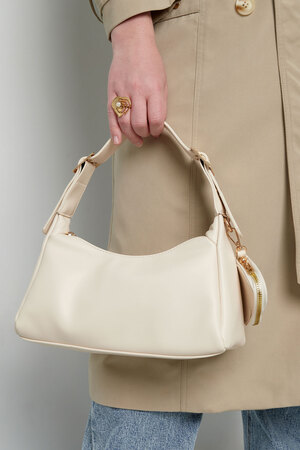 It girl renkli çanta - kırık beyaz h5 Resim3